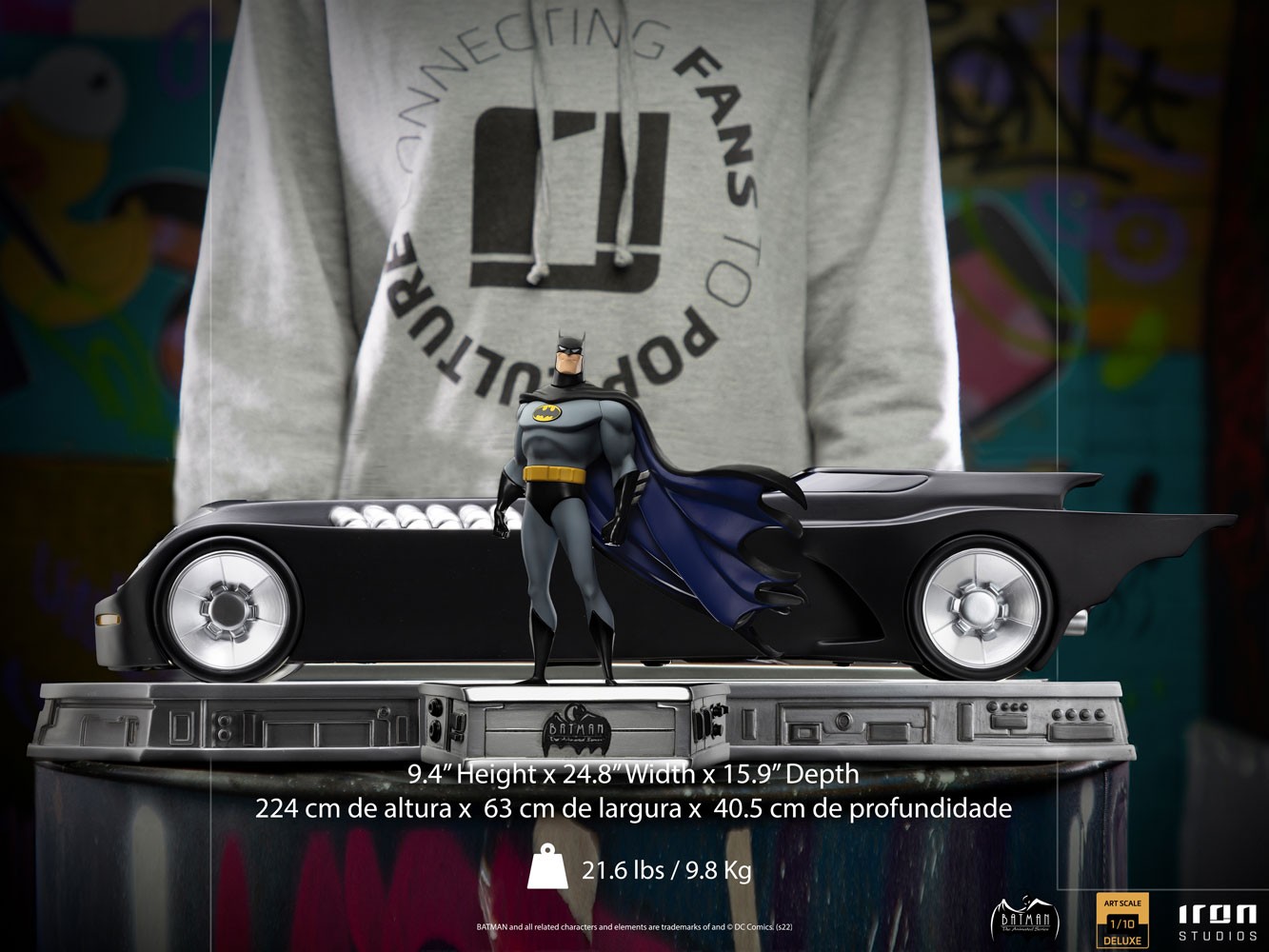 Batman and Batmobile Deluxe- Prototype Shown