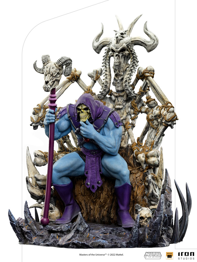 Skeletor on Throne Deluxe