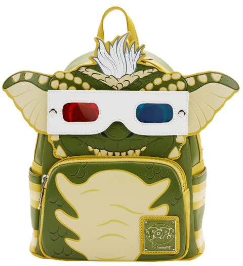 Stripe Cosplay Mini Backpack with Removable 3D Glasses View 8
