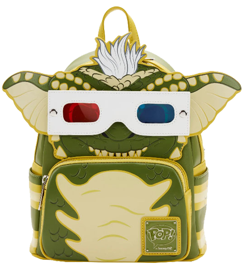 Stripe Cosplay Mini Backpack with Removable 3D Glasses View 8