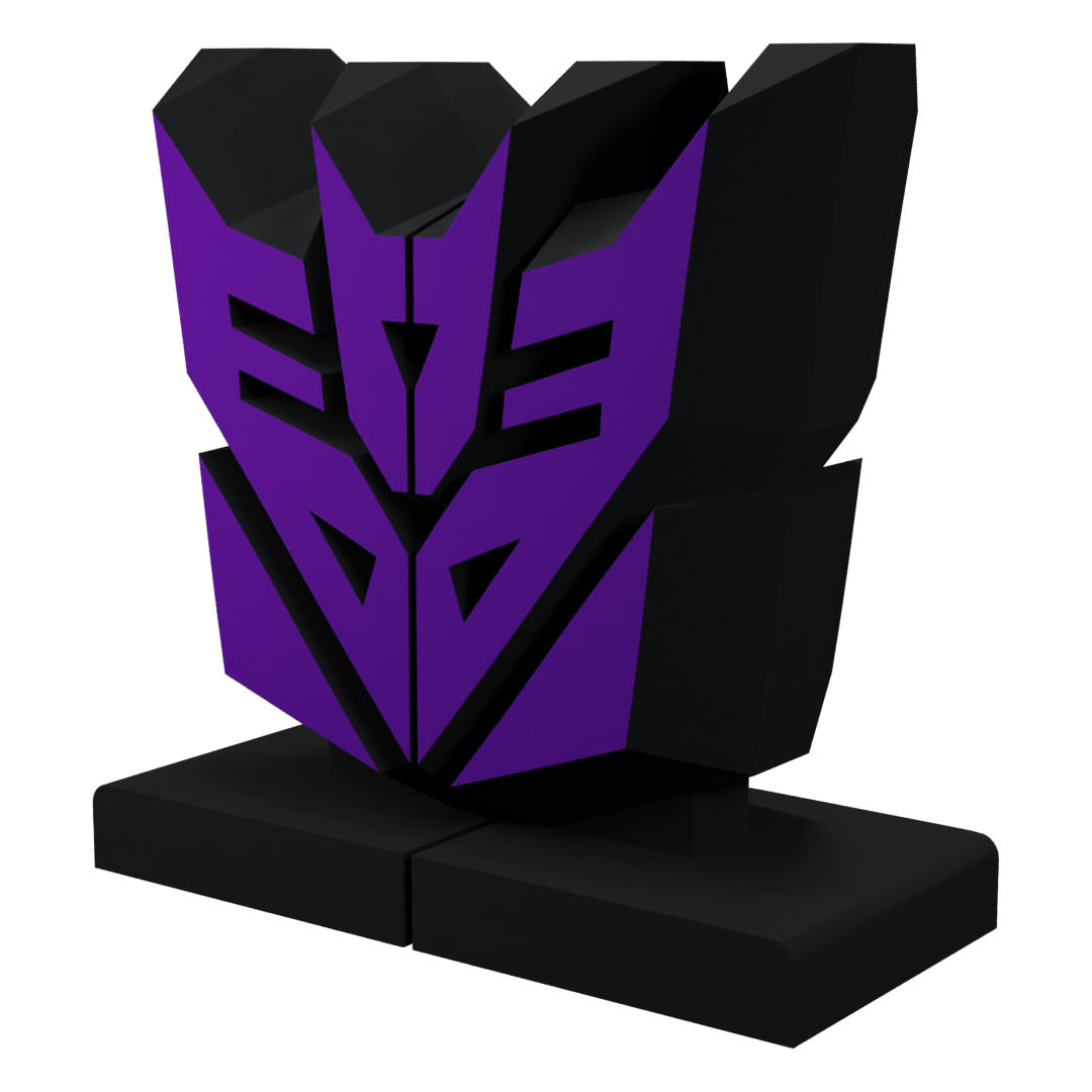 Decepticon Faction Bookend- Prototype Shown