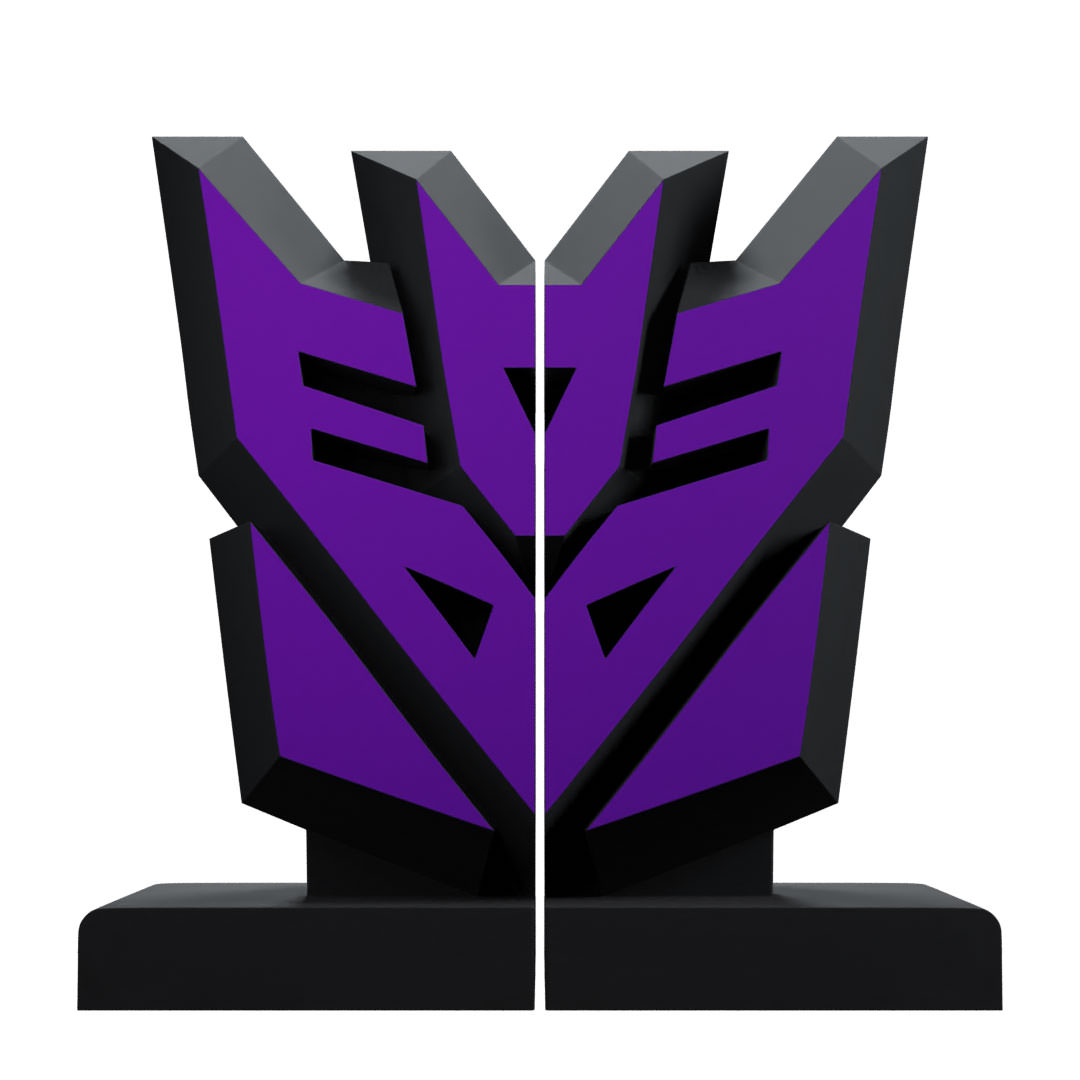 Decepticon Faction Bookend- Prototype Shown