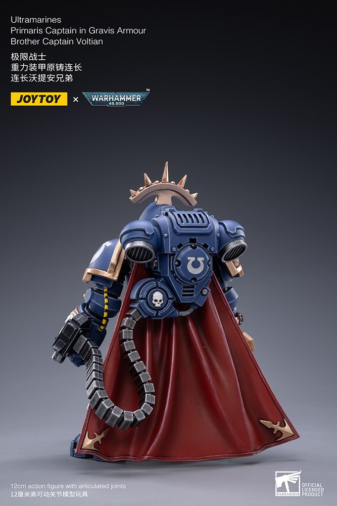 Ultramarines Primaris Captain (Gravis Armour) Brother Captain Voltian- Prototype Shown