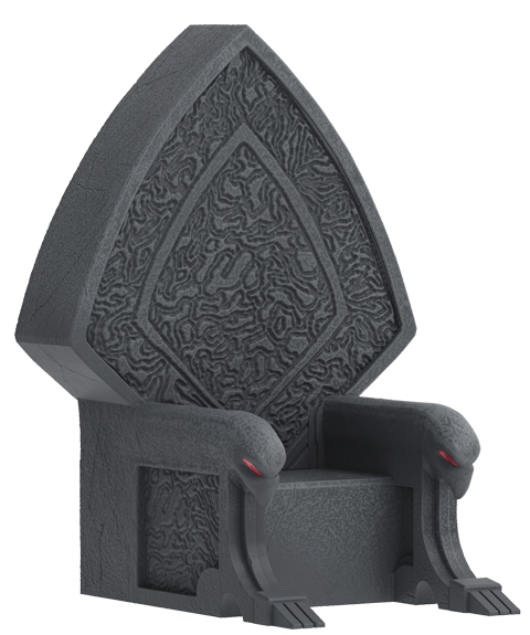 Lord Zedd's Throne (Prototype Shown) View 4