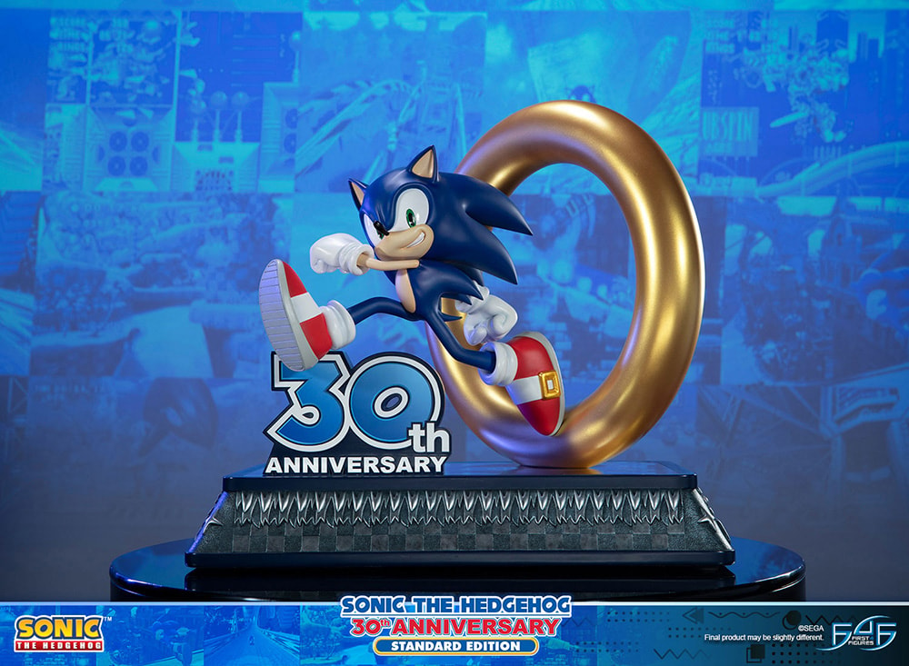 tema reference eksekverbar Sonic The Hedgehog 30th Anniversary Statue by First 4 Figures | Sideshow  Collectibles
