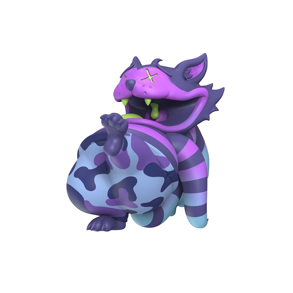Droopy Cat (Trippy Edition)- Prototype Shown