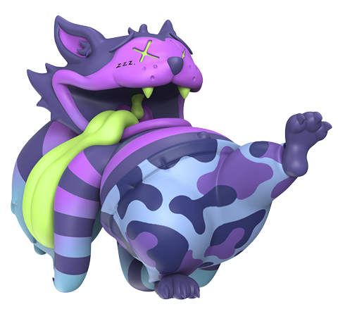 Droopy Cat (Trippy Edition)