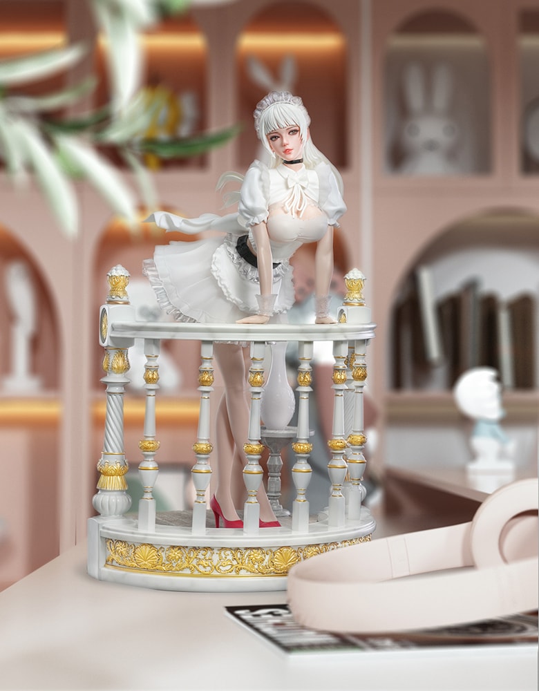The Holiday Maid Monica Tesia (White Version) (Prototype Shown) View 16
