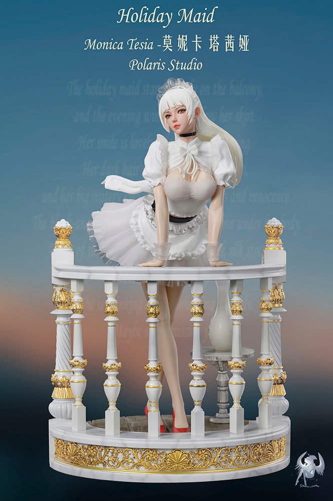 The Holiday Maid Monica Tesia (White Version) (Prototype Shown) View 9