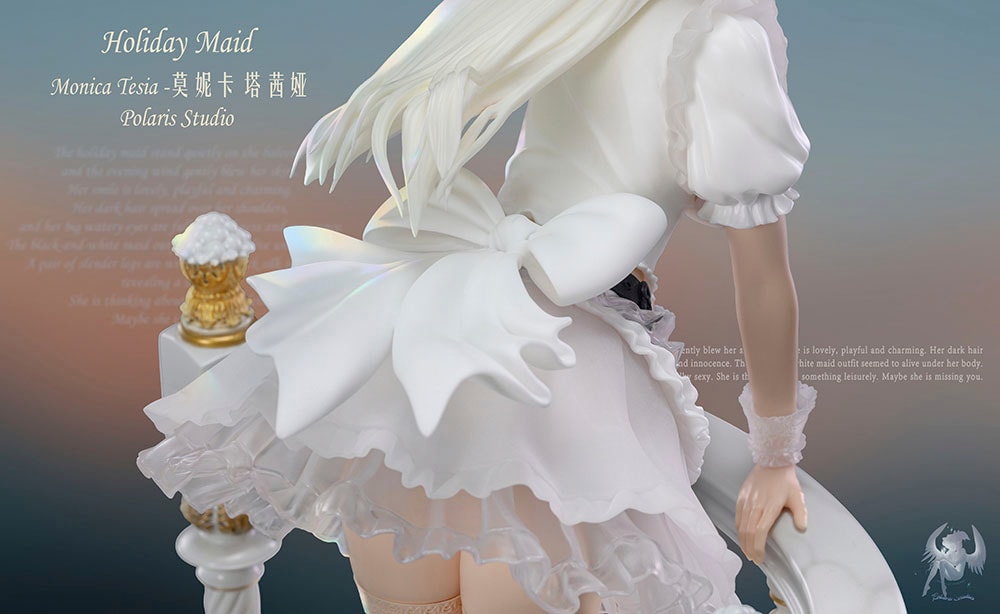 The Holiday Maid Monica Tesia (White Version) (Prototype Shown) View 7
