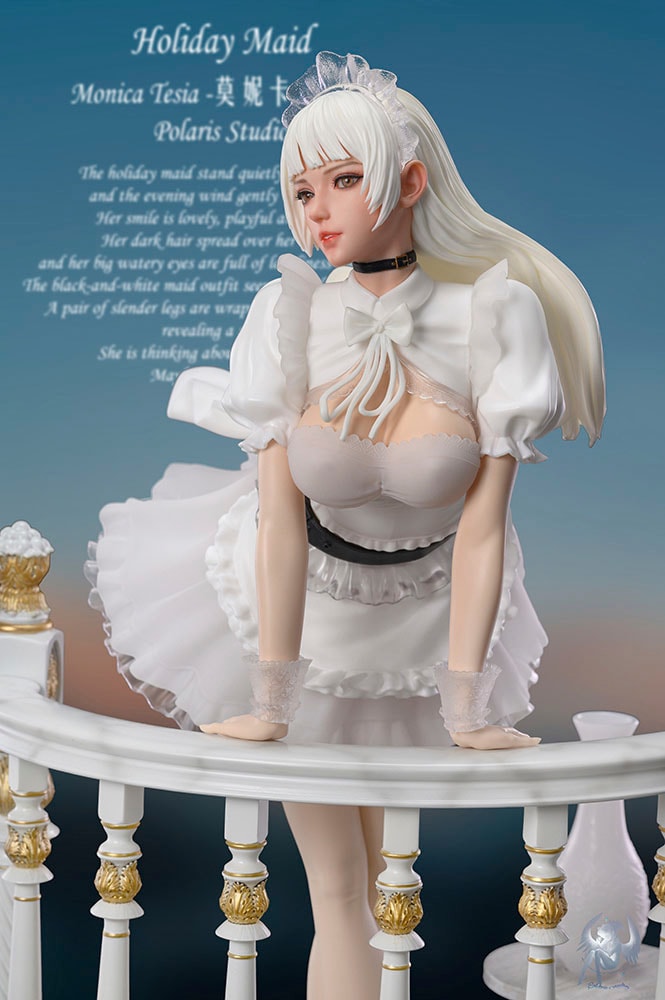 The Holiday Maid Monica Tesia (White Version) (Prototype Shown) View 4