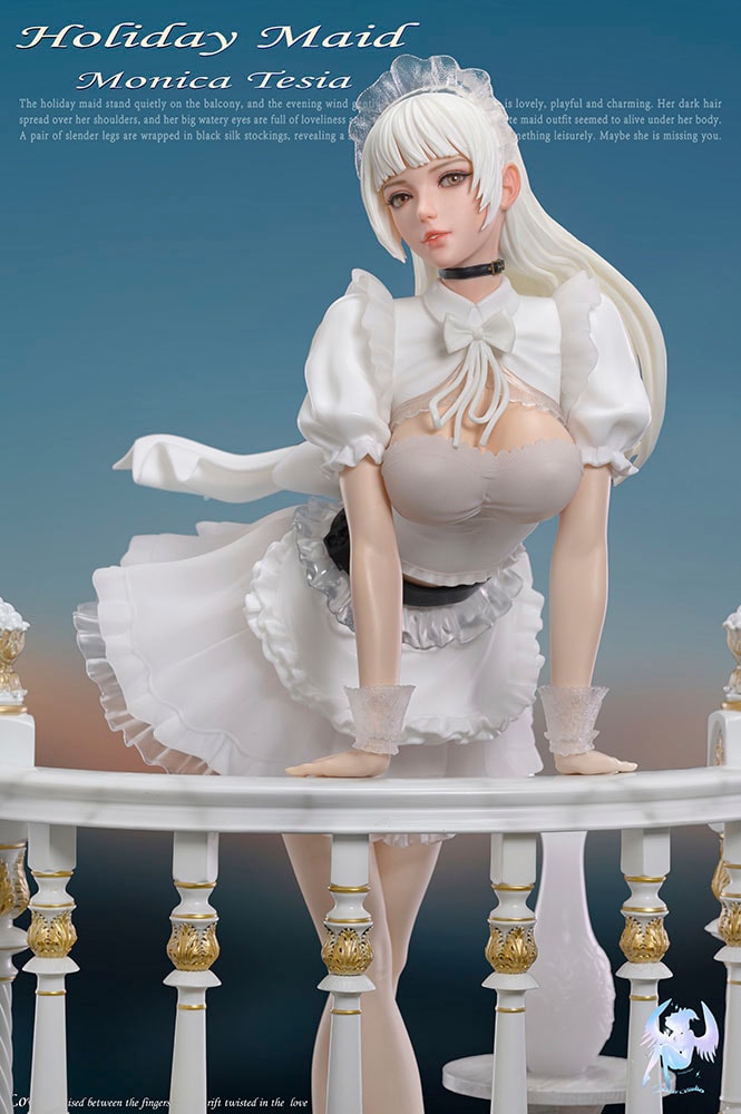 The Holiday Maid Monica Tesia (White Version) (Prototype Shown) View 3