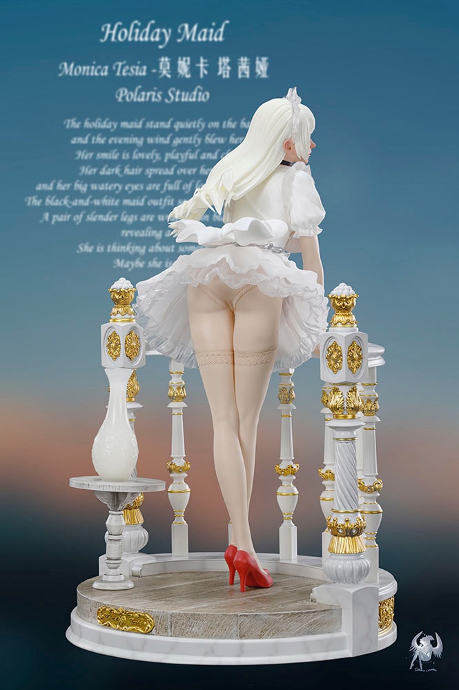 The Holiday Maid Monica Tesia (White Version)