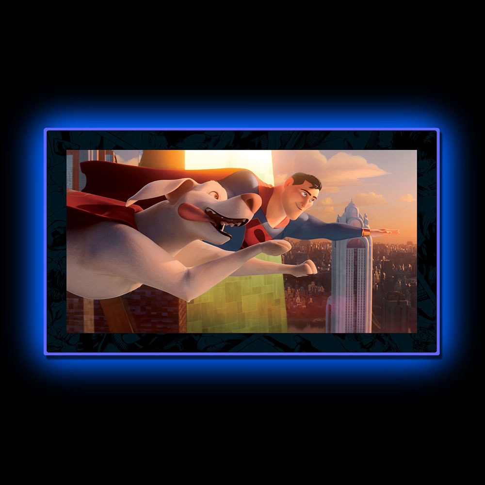 League of Super-Pets (3) LED Mini-Poster Light View 1