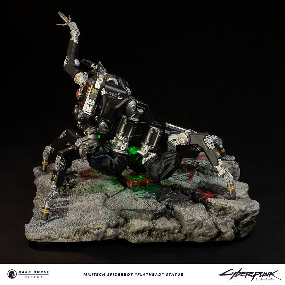 Militech Spiderbot "Flathead"- Prototype Shown