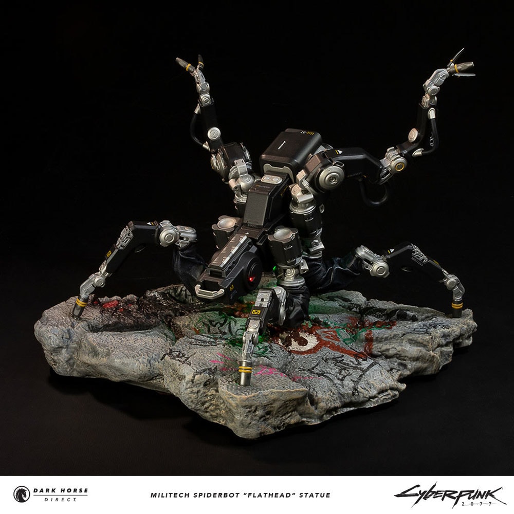 Militech Spiderbot "Flathead"- Prototype Shown