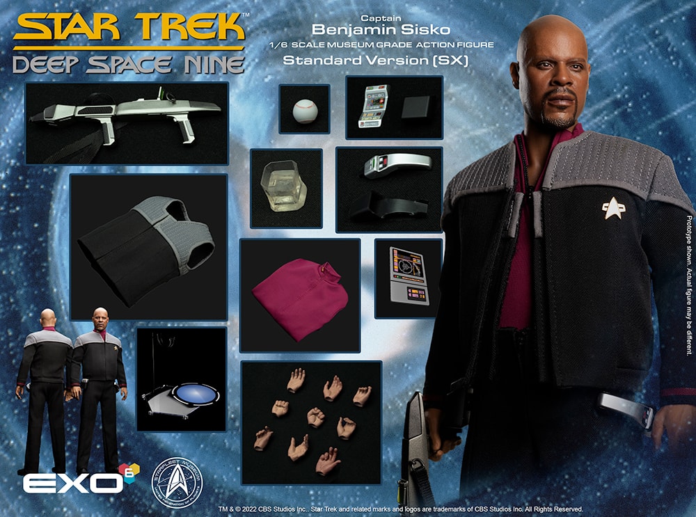 Captain Benjamin Sisko (Standard Version)- Prototype Shown