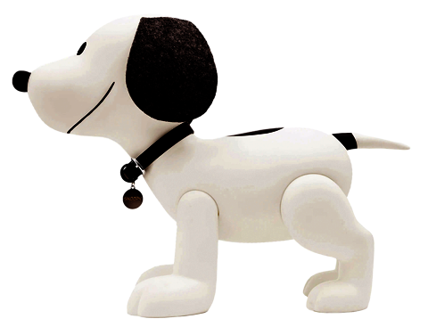 Snoopy (Newsprint Grayscale)