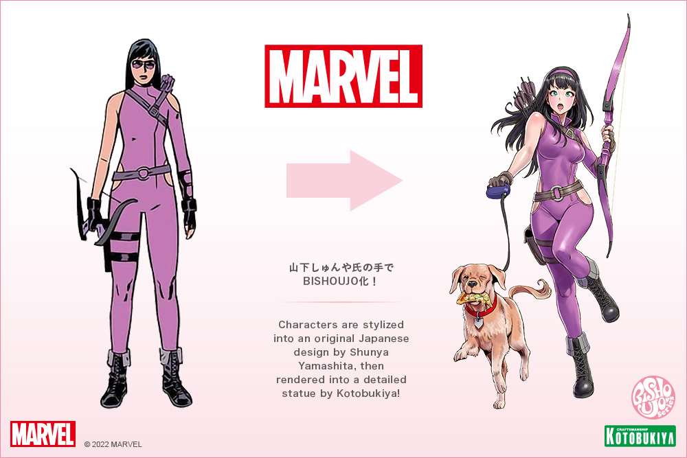 Hawkeye (Kate Bishop) Bishoujo- Prototype Shown