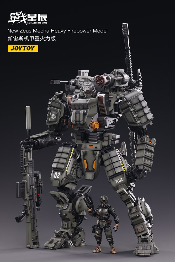 New Zeus Mecha Heavy Firepower Model- Prototype Shown