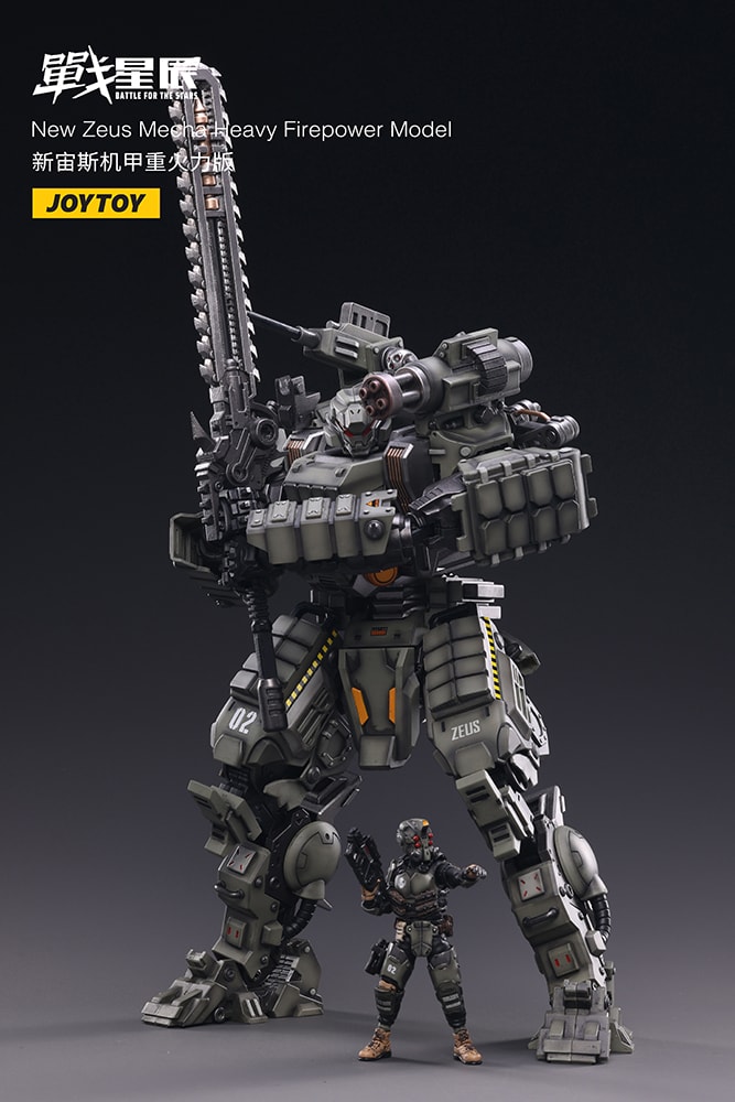 New Zeus Mecha Heavy Firepower Model