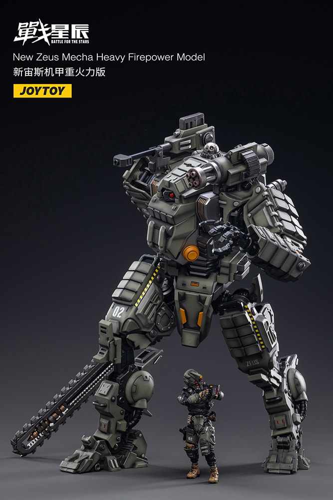 New Zeus Mecha Heavy Firepower Model