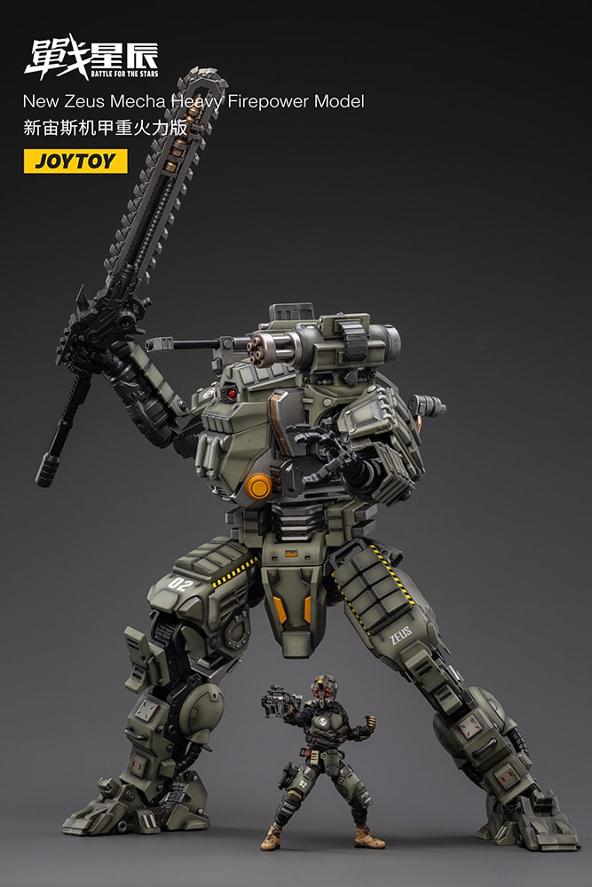 New Zeus Mecha Heavy Firepower Model