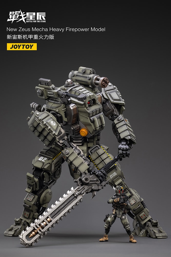 New Zeus Mecha Heavy Firepower Model