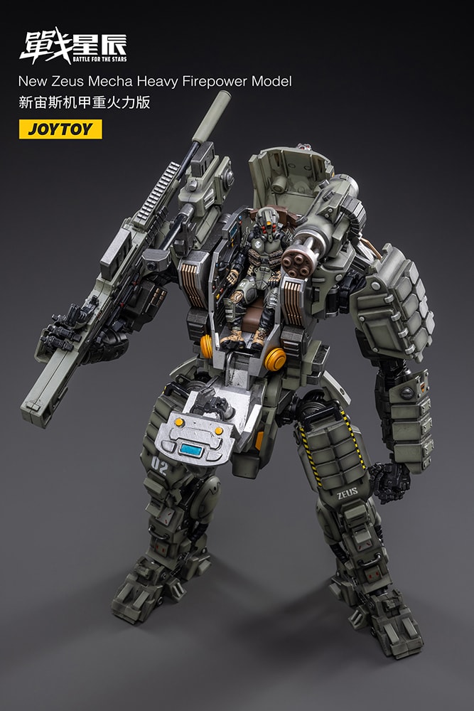 New Zeus Mecha Heavy Firepower Model- Prototype Shown