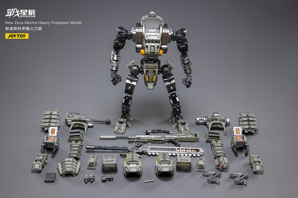 New Zeus Mecha Heavy Firepower Model