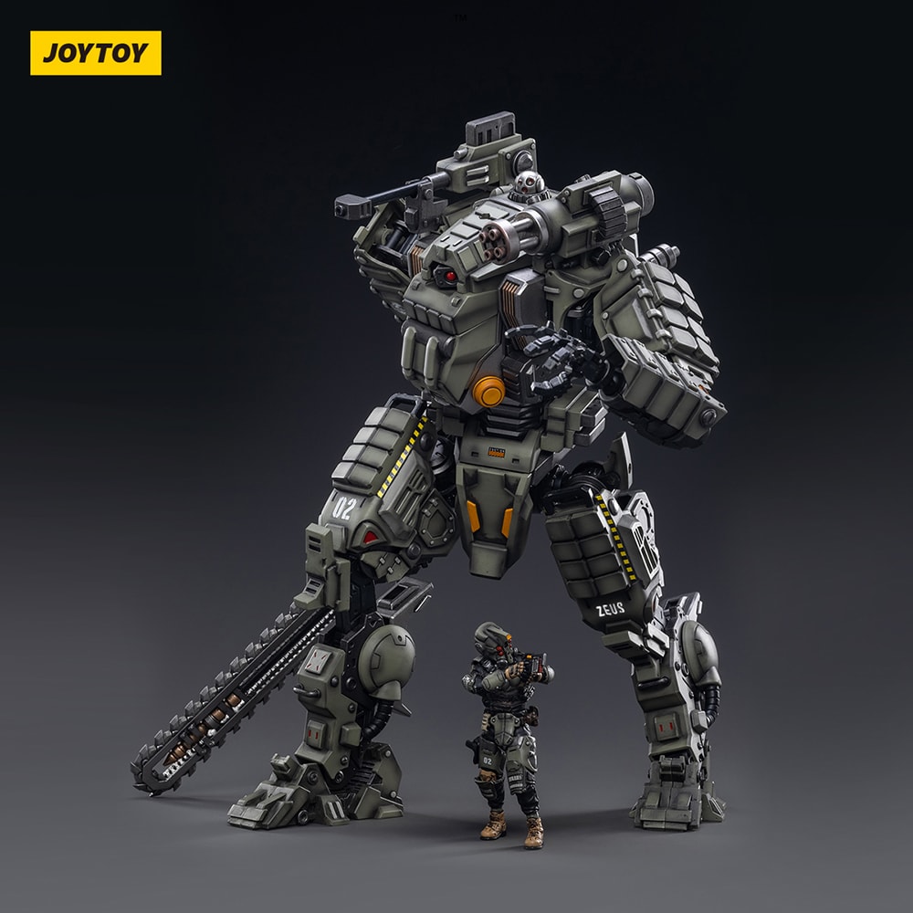 New Zeus Mecha Heavy Firepower Model- Prototype Shown