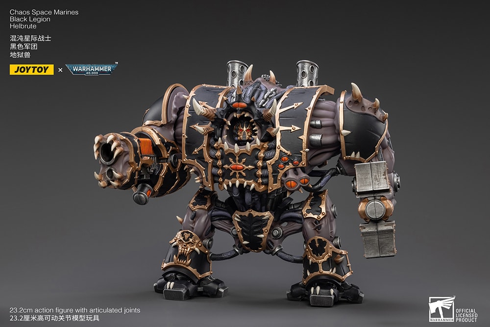 Black Legion Helbrute- Prototype Shown