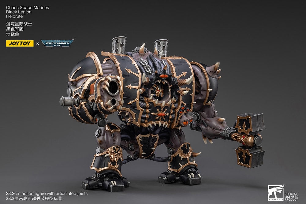 Black Legion Helbrute- Prototype Shown