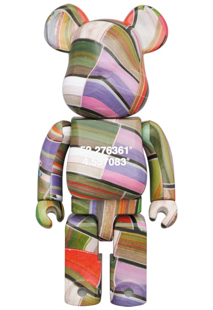 Be@rbrick Benjamin Grant Overview Lisse 100% and 400% (Prototype Shown) View 3