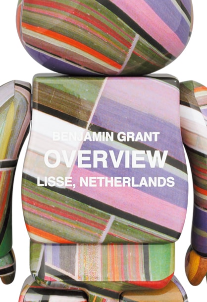 Be@rbrick Benjamin Grant Overview Lisse 100% and 400% (Prototype Shown) View 4