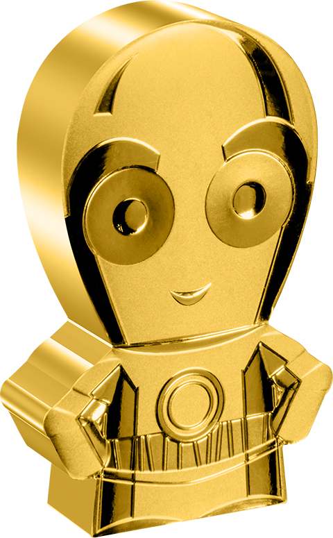C-3PO 1oz Silver Coin