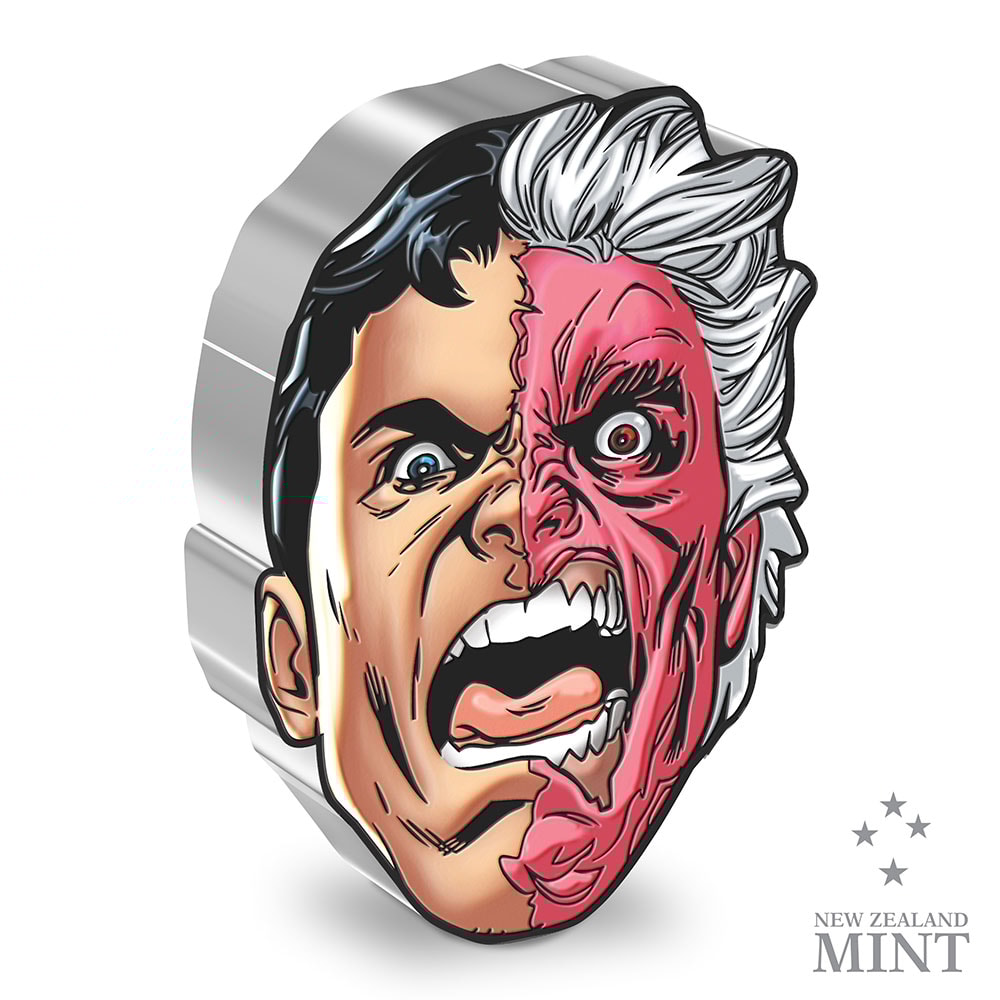 Two-Face 1oz Silver Coin- Prototype Shown