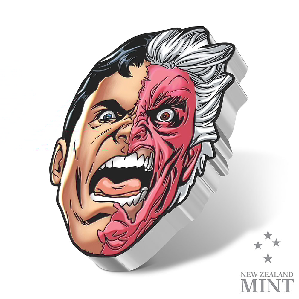 Two-Face 1oz Silver Coin- Prototype Shown