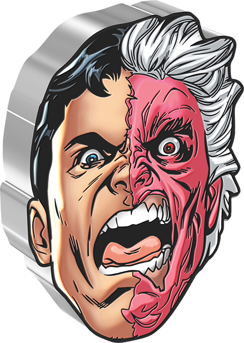 Two-Face 1oz Silver Coin