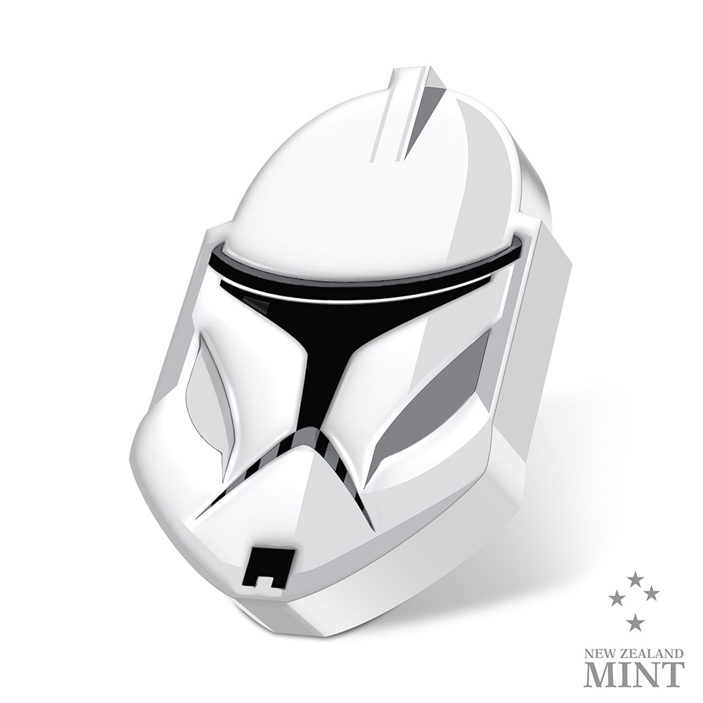 Clone Trooper Phase I 1oz Silver Coin- Prototype Shown