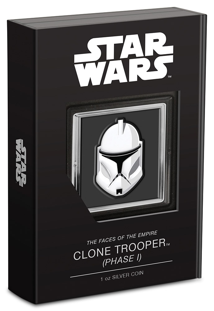 Clone Trooper Phase I 1oz Silver Coin- Prototype Shown