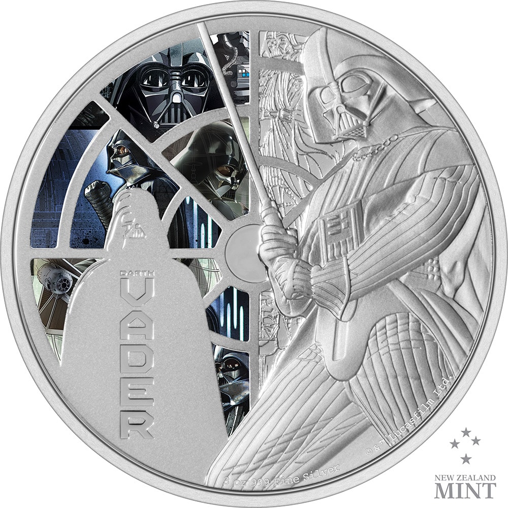 Darth Vader 3oz Silver Coin- Prototype Shown