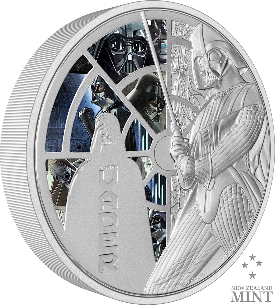 Darth Vader 3oz Silver Coin- Prototype Shown