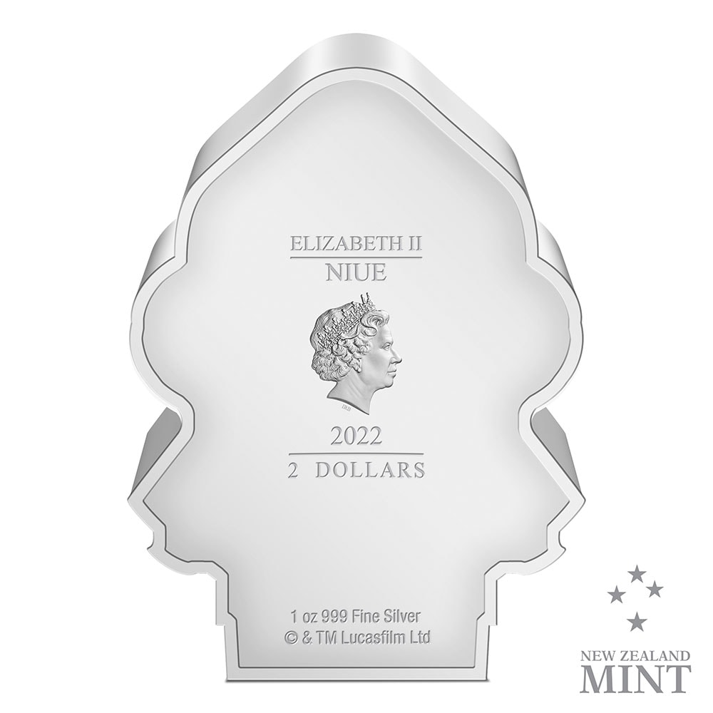 Admiral Ackbar 1oz Silver Coin- Prototype Shown