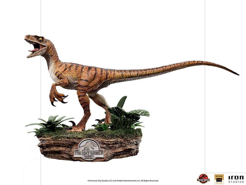 Jurassic Park - Statuette 1/10 Art Scale Velociraptor 29 cm - Figurine -Discount