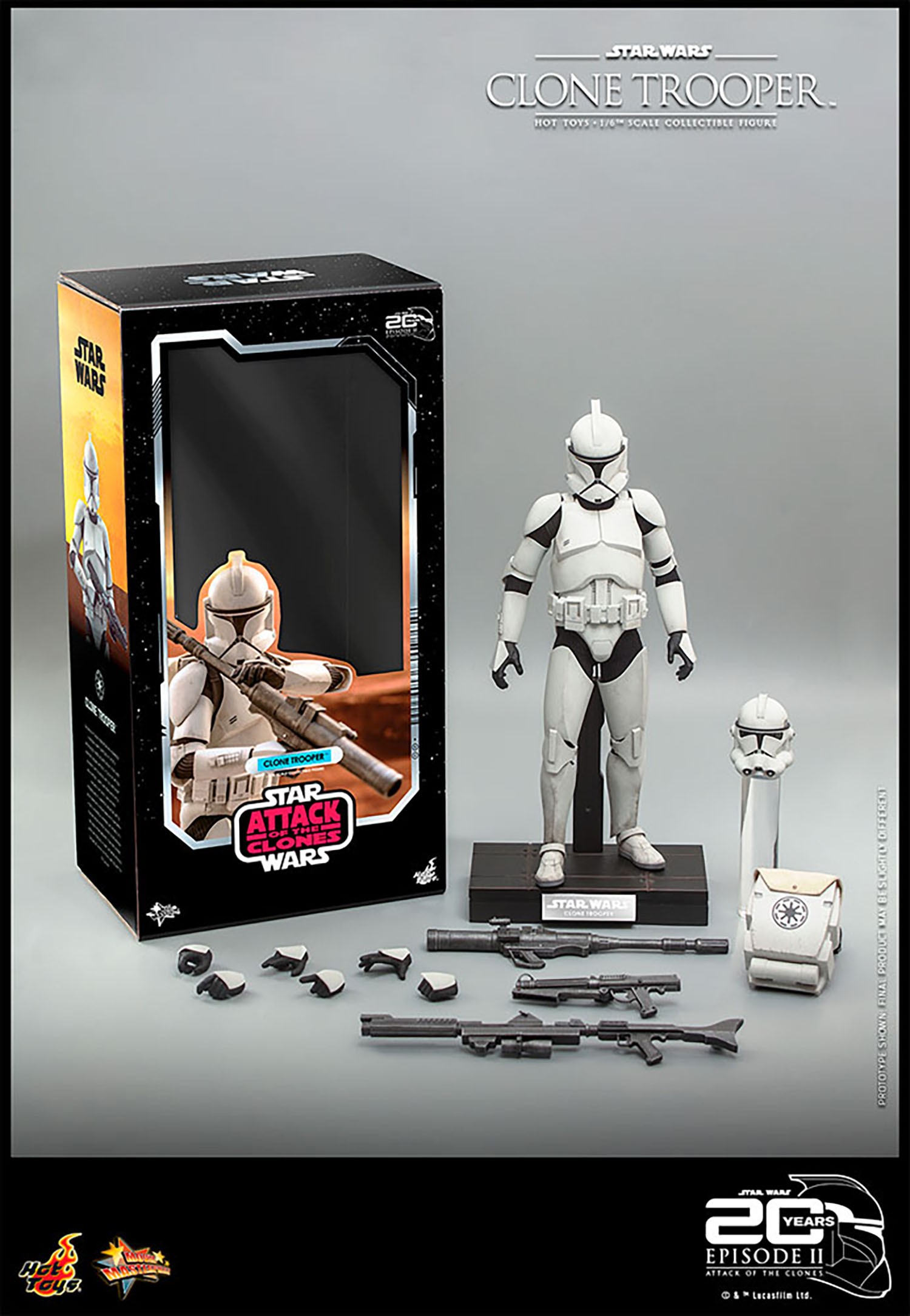 Clone Trooper Sixth Scale Figure by Hot Toys Sideshow Collectibles