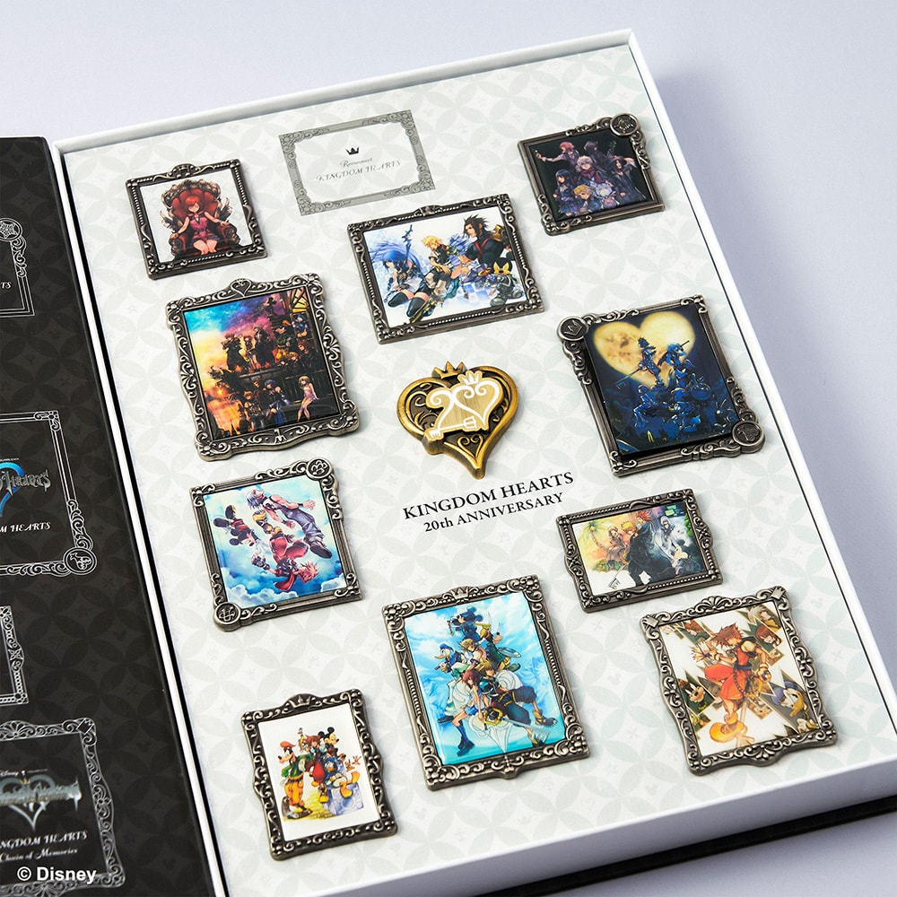 Kingdom Hearts 20th Anniversary Pin Box Vol. 1 (Prototype Shown) View 14