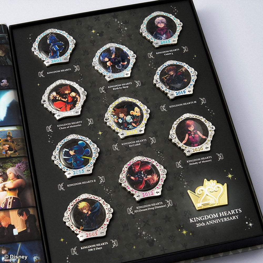 Kingdom Hearts 20th Anniversary Pin Box Vol. 2 (Prototype Shown) View 14