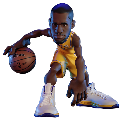 LeBron James Collectibles: Limited Edition Lakers' smALL-STARS