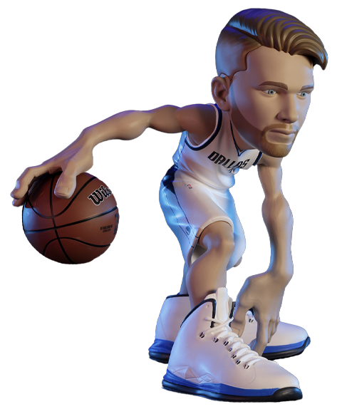 Basketball Star Luka Doni Puppe Kopfschütteln Action Figur Auto